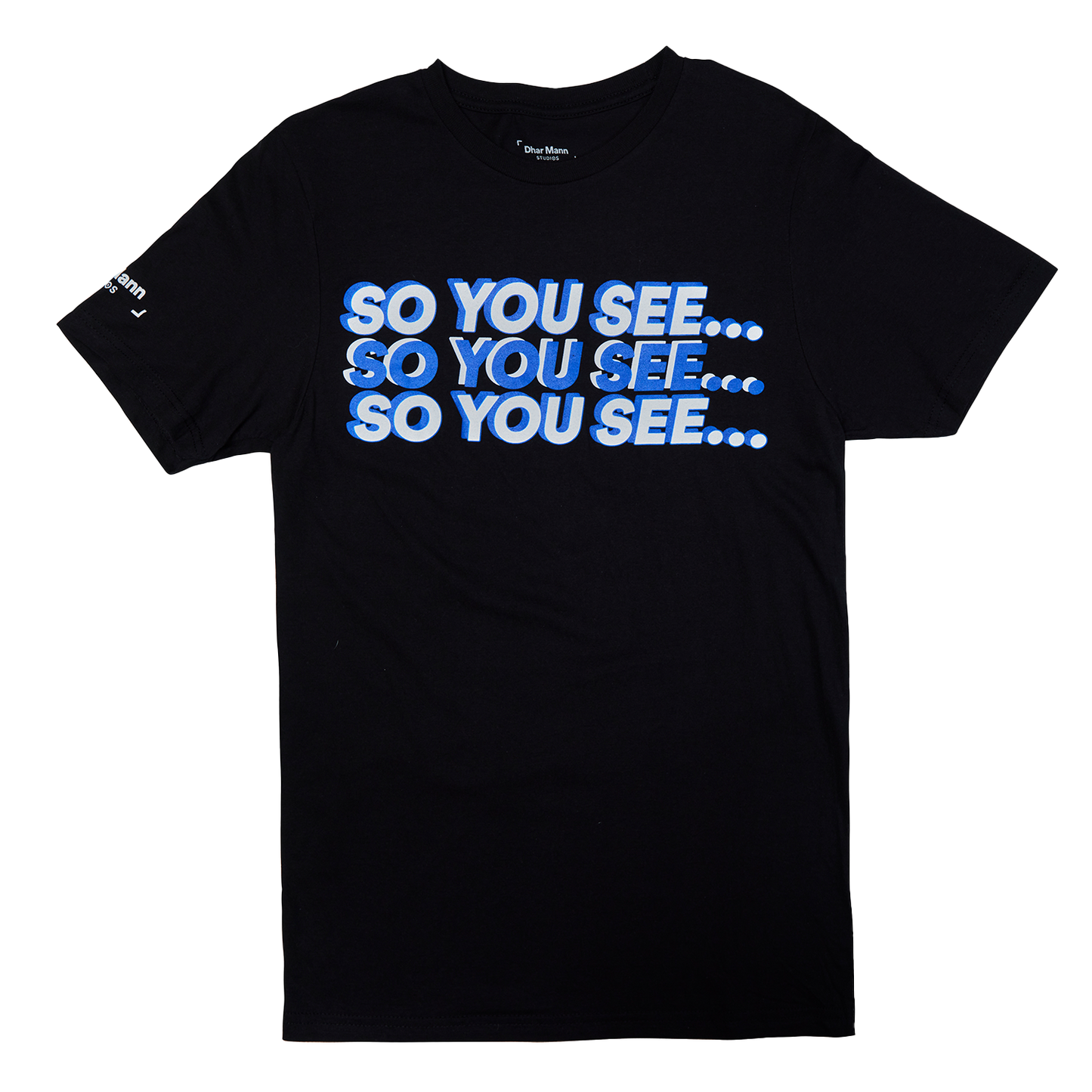 So You See... Tri-Color T-Shirt (Black)