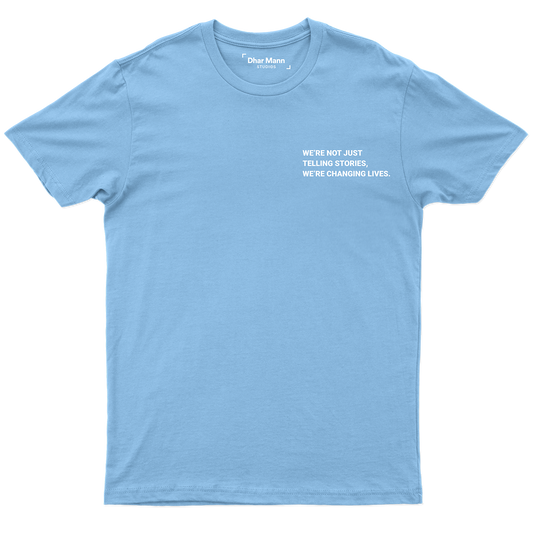 Changing Lives T-Shirt (Baby Blue)