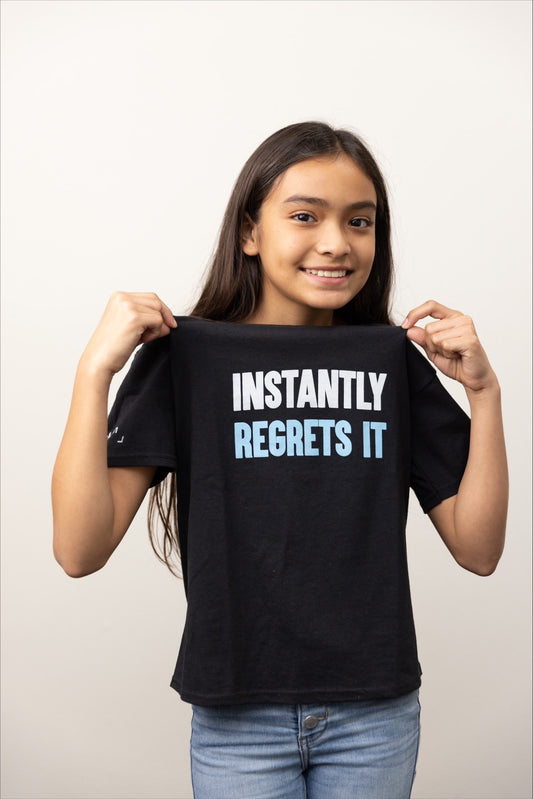 Instantly Regrets It YOUTH T-Shirt