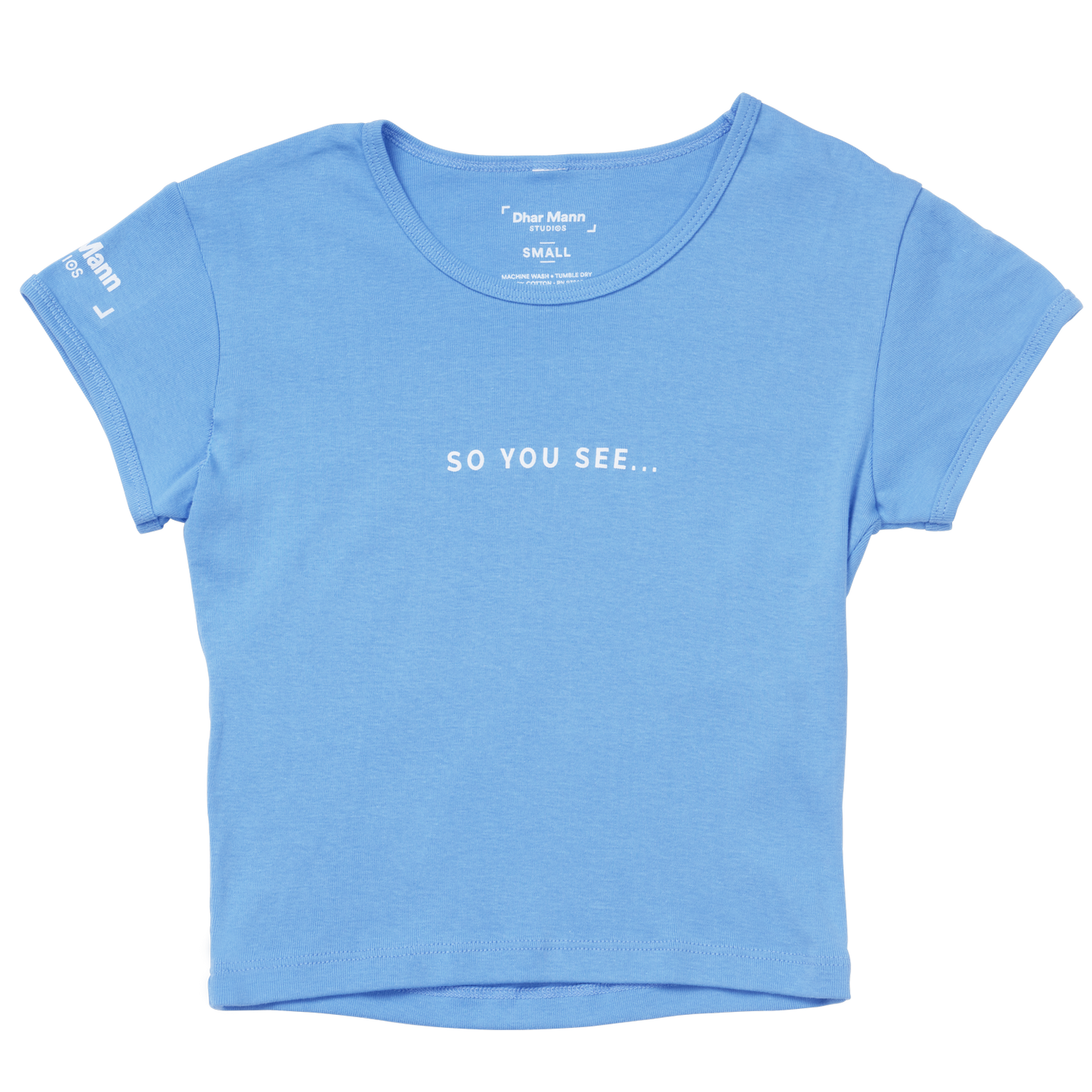So You See... Crop Top (Baby Blue)
