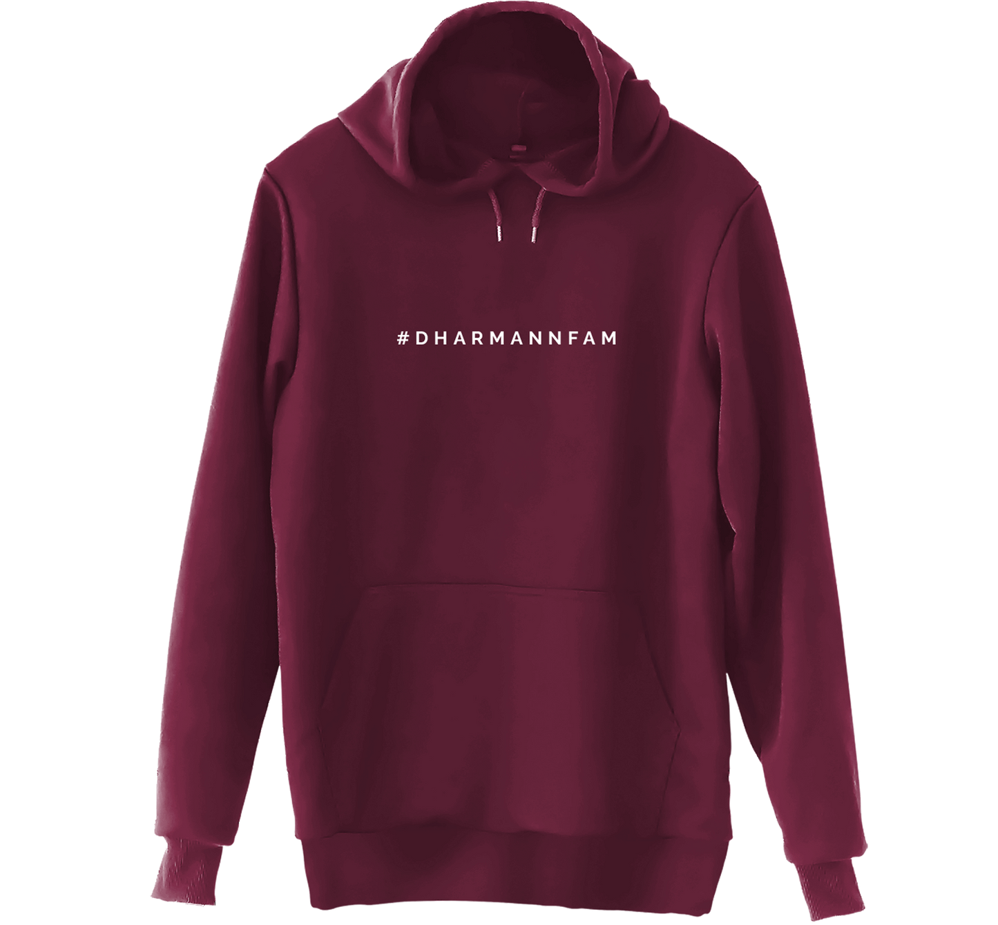 #DharMannFam YOUTH Hoodie (Maroon)