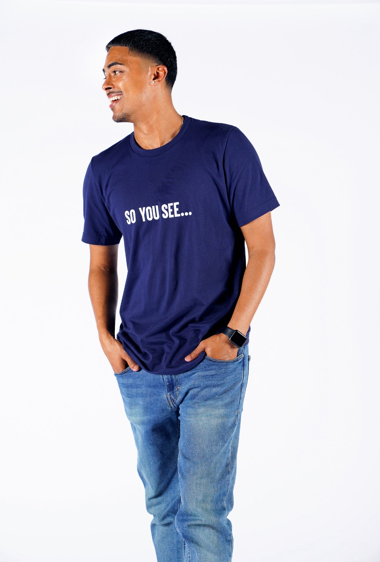 So You See Classic... T-Shirt (Navy)