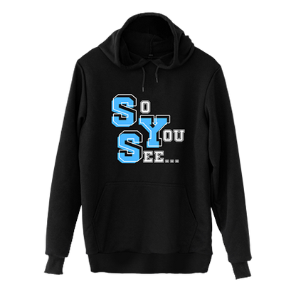 So You See... Varsity Classic Hoodie (Black)