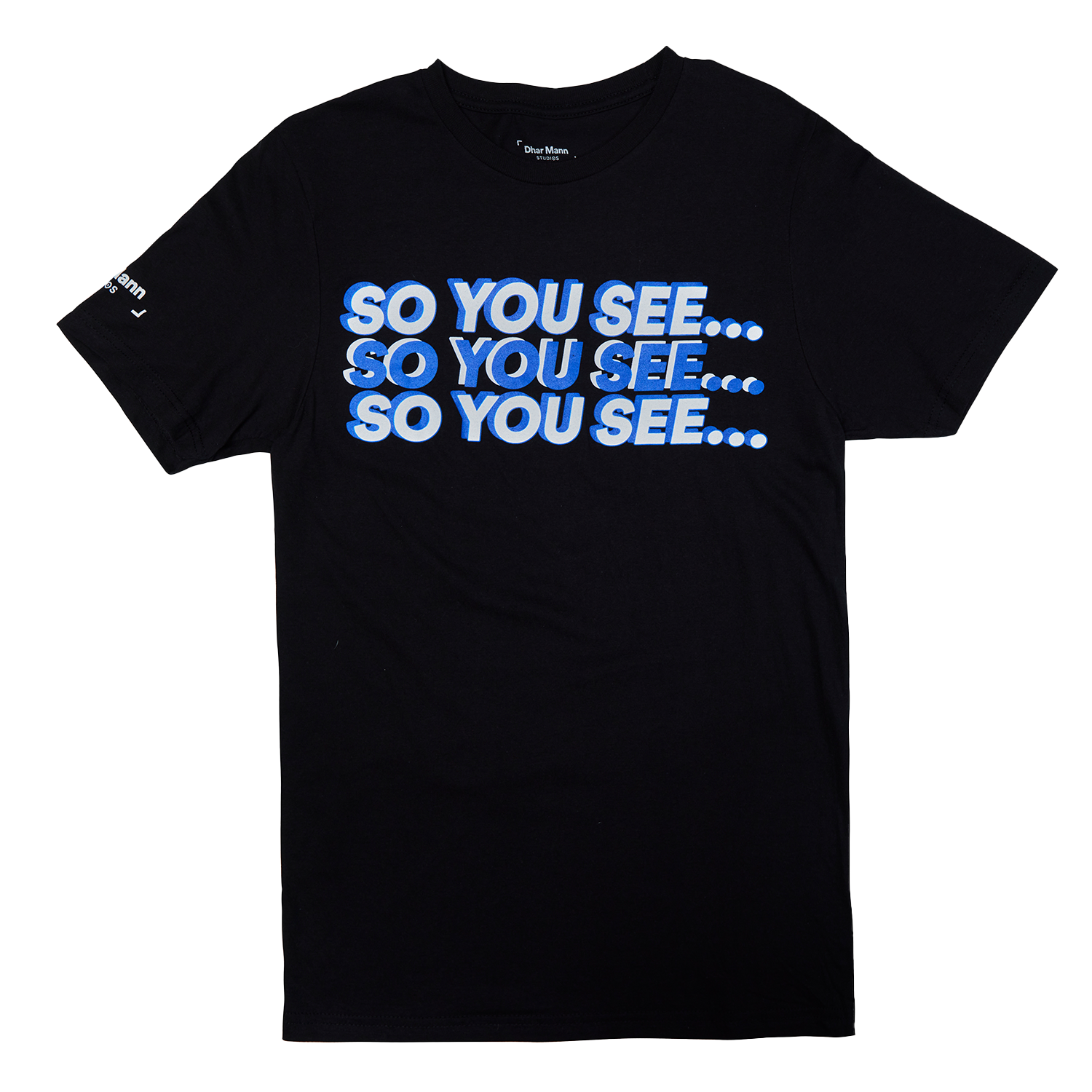 So You See Tri-Color T-Shirt (Black)