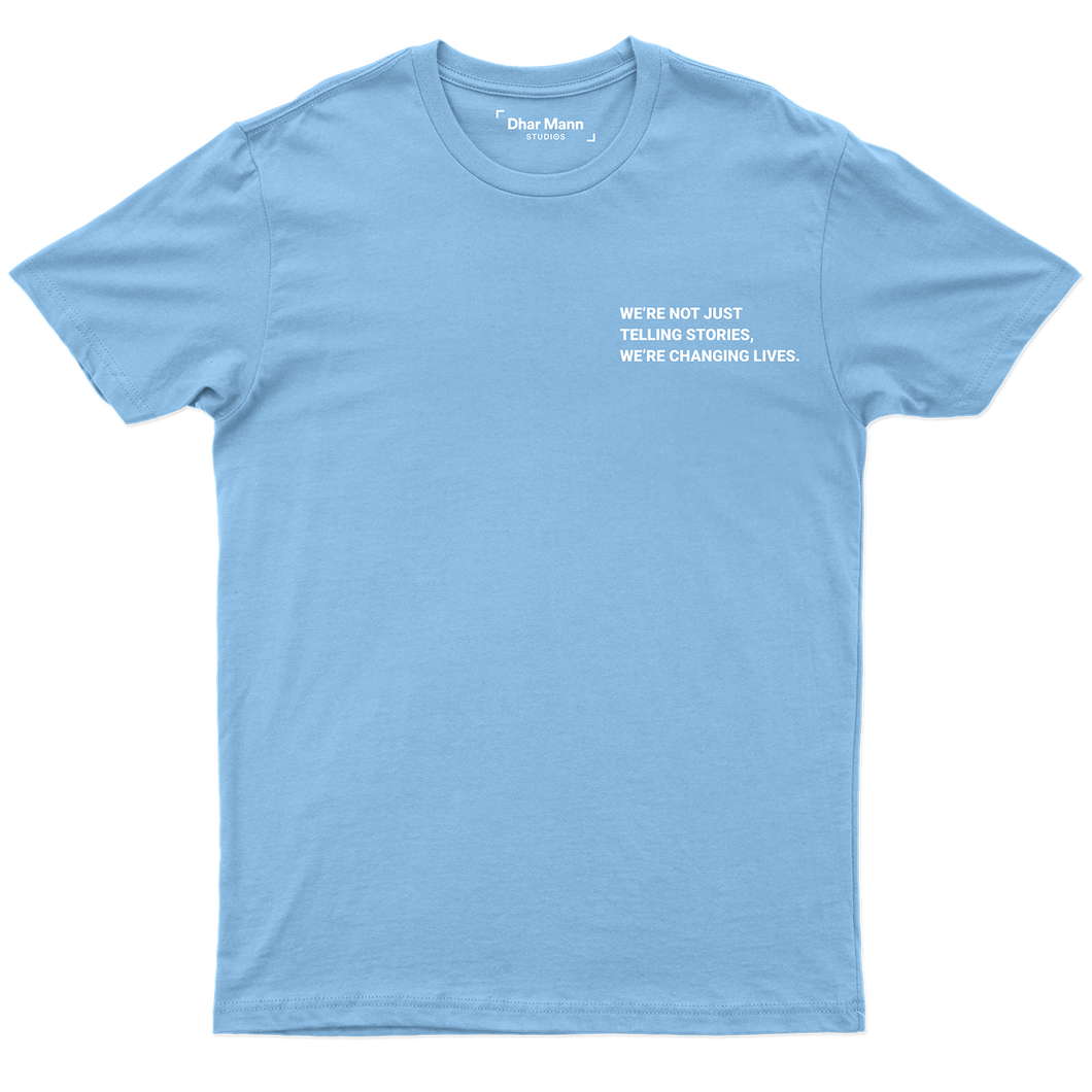 Changing Lives T-Shirt (Baby Blue)