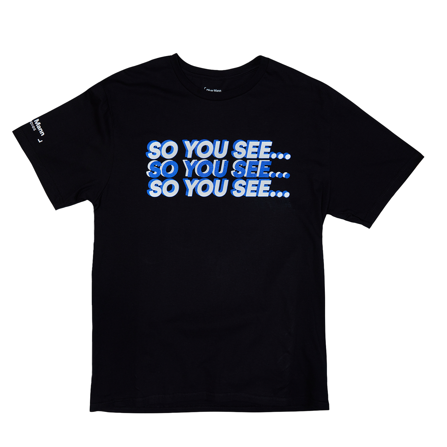 So You See... Tri-Color YOUTH T-Shirt (Black)