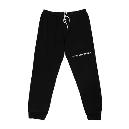 #DharMannFam Joggers (Black)