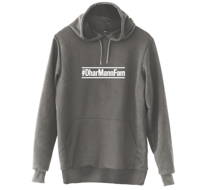 #DharMannFam Hoodie Charcoal
