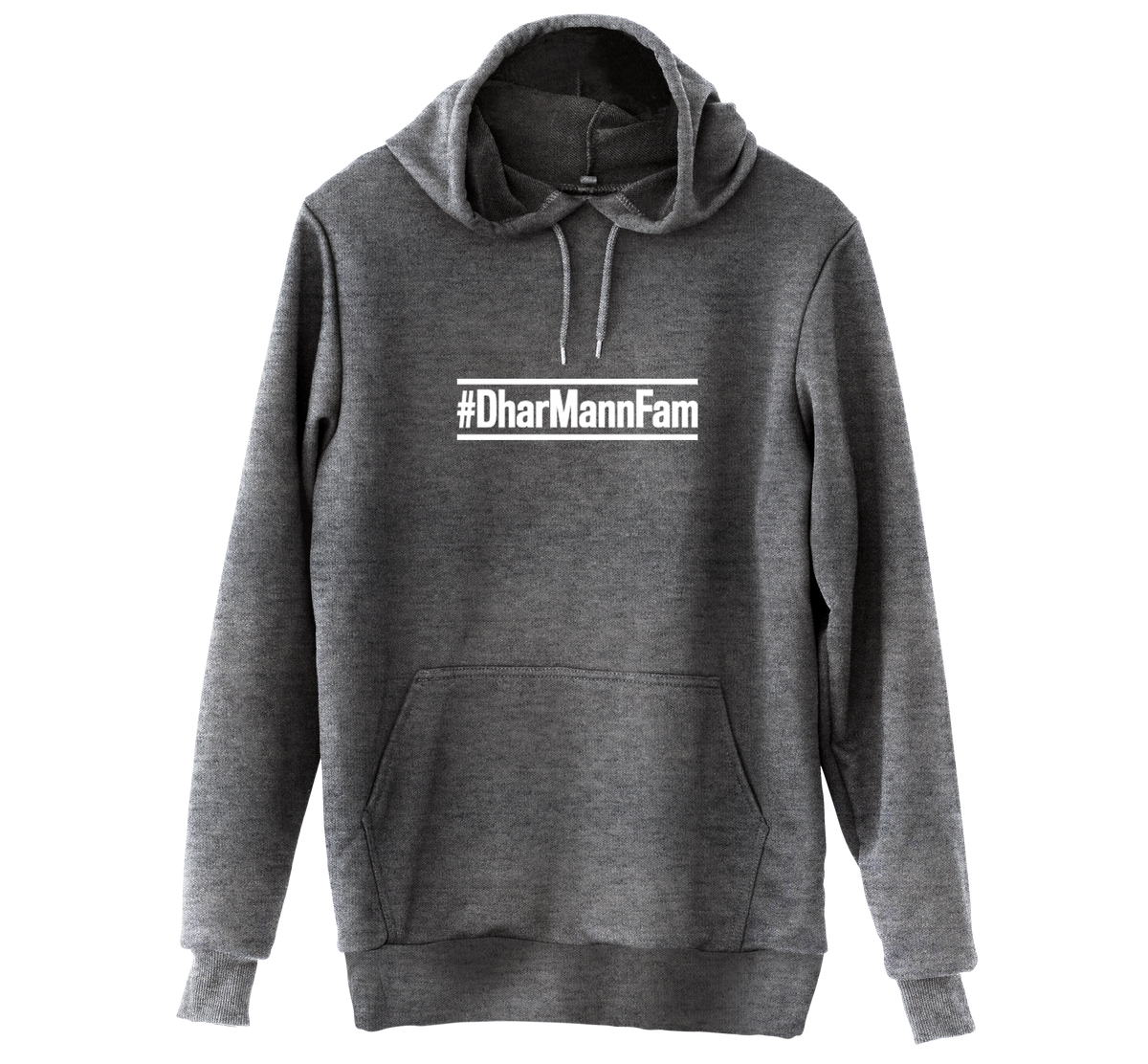 #DharMannFam Hoodie Dark Heather Grey – Dhar Mann Official Merch