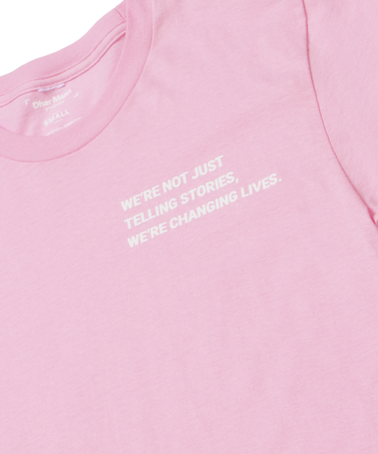 Changing Lives T-Shirt (Pink) – Dhar Mann Official Merch